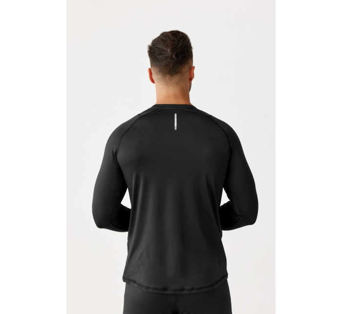 Rough Radical Tričko Vital Zip Ls Black