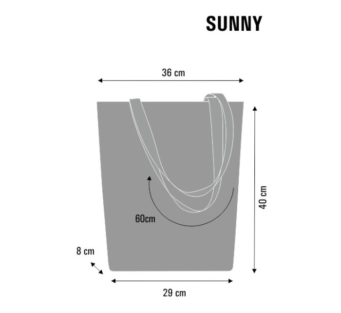 Plátěná taška Sunny model 20293230 Multicolour - Bertoni