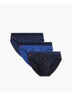 Pánské sportovní slipy ATLANTIC 3Pack - modré