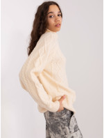 Sweter AT SW  ecru model 20742424 - FPrice