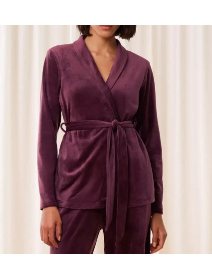 Sensual Velour Robe Top