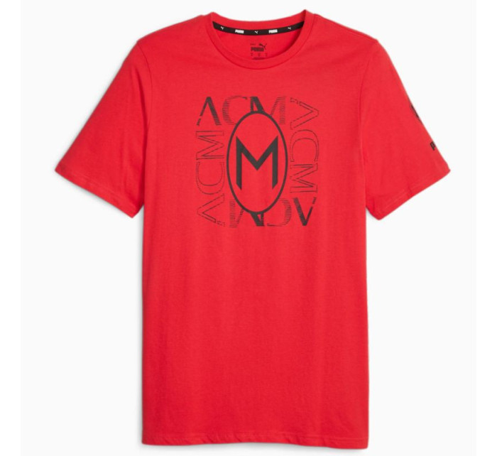 Puma AC Milan FtbCore Graphic Tee M 772314-01 tričko