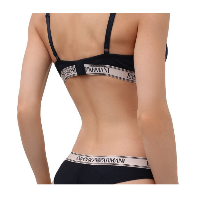 Dámská podprsenka 164410 1A227 - 0135 - Černá - Emporio Armani