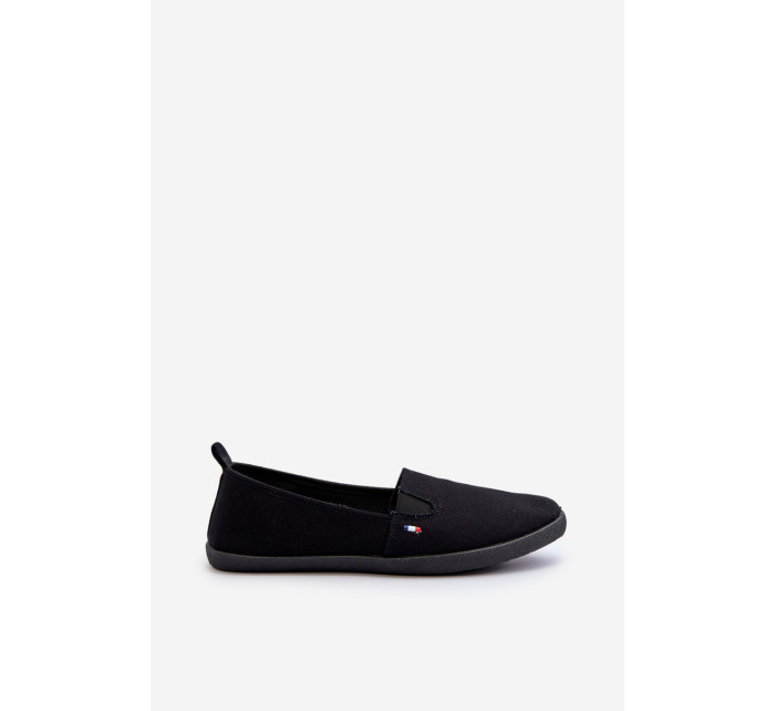 Dámské Slip-On Sneakers Sneakers Black Adrancia