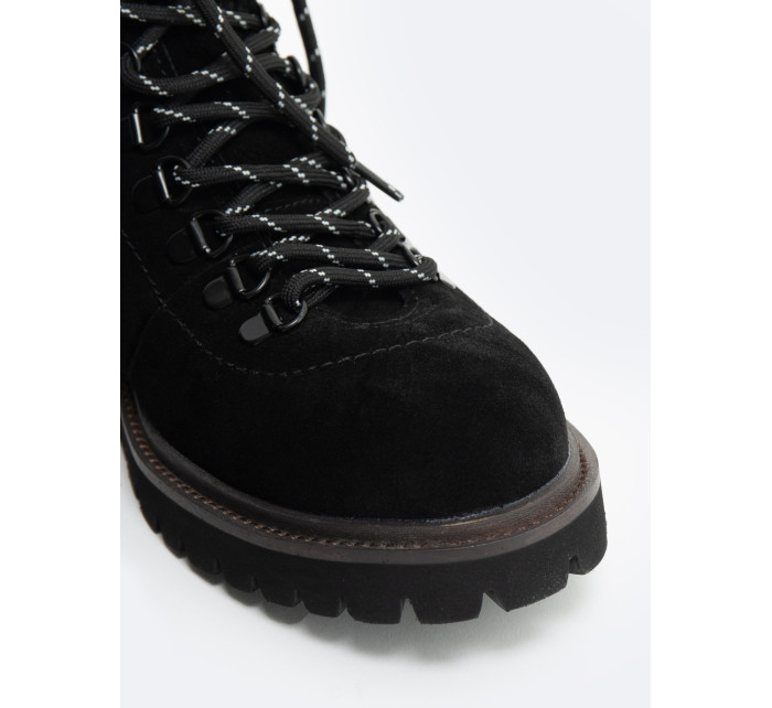 Černé boty Big Star Boots Shoes 100870 906