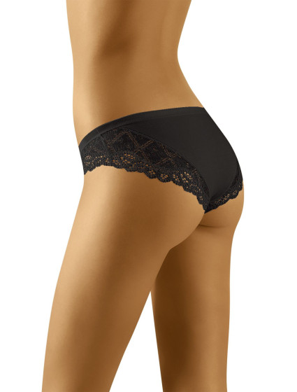 Dámské kalhotky model 17565336 Soft Black - Wol-Bar