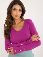 Sweter AT SW model 20493491 fioletowy - FPrice