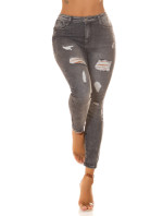 Sexy Musthave Highwaist Push-Up Jeans Used Look