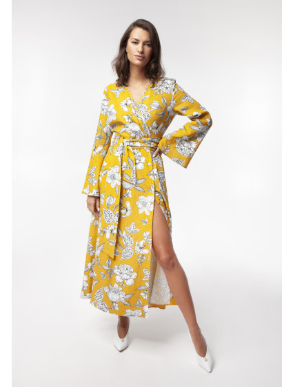 Benedict Harper Šaty Hannah Floral Yellow