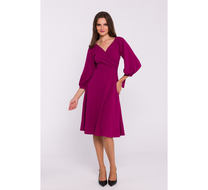 Stylove Šaty S383 Plum