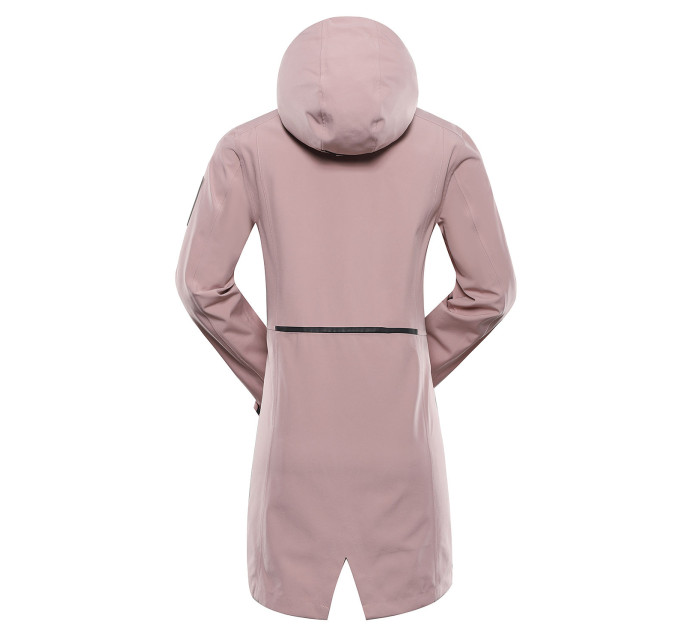 Dámský kabát s membránou ptx ALPINE PRO SETIJA pale mauve