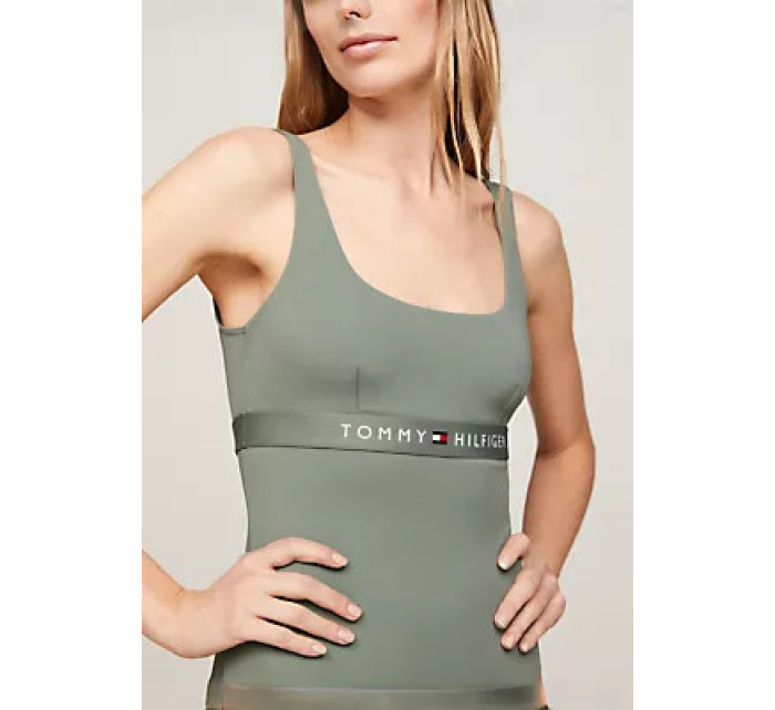 Dámské oblečení Close to Body 1 Piece ONE PIECE (EXT SIZES) UW0UW05322MRG - Tommy Hilfiger