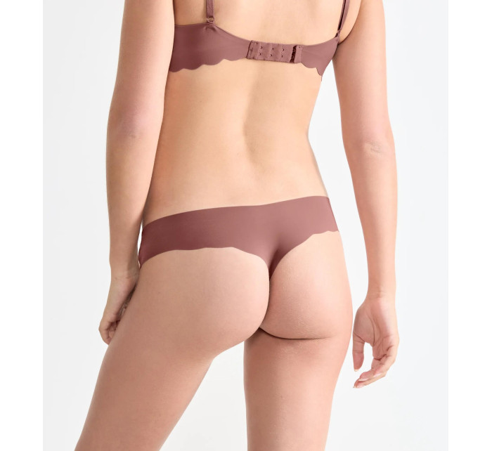 Dámské kalhotky ZERO Microfibre 2.0 Hipstring 2P - CACAO - hnědé 1141 - SLOGGI