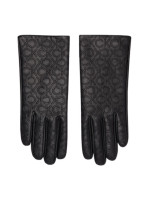 Calvin Klein Re-lock Debossed Leather Gloves W K60K609975 dámské