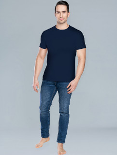 Tričko Ikar s krátkým rukávem - tmavě modrá