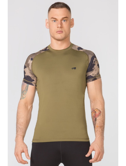 Tričko Rough Radical Furious Army Khaki/Camo