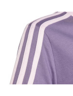 Adidas Essentials 3-Stripes Cotton Loose Fit Boyfriend Tee Jr IL3276 Tričko s pruhy