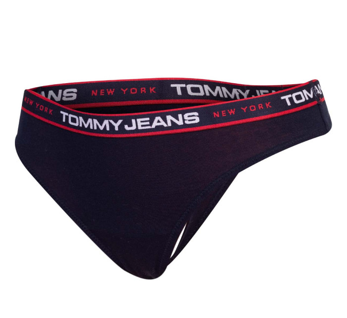 Tommy Hilfiger 3pack tanga a kalhotky UW0UW047090WE Bílá/černá/červená