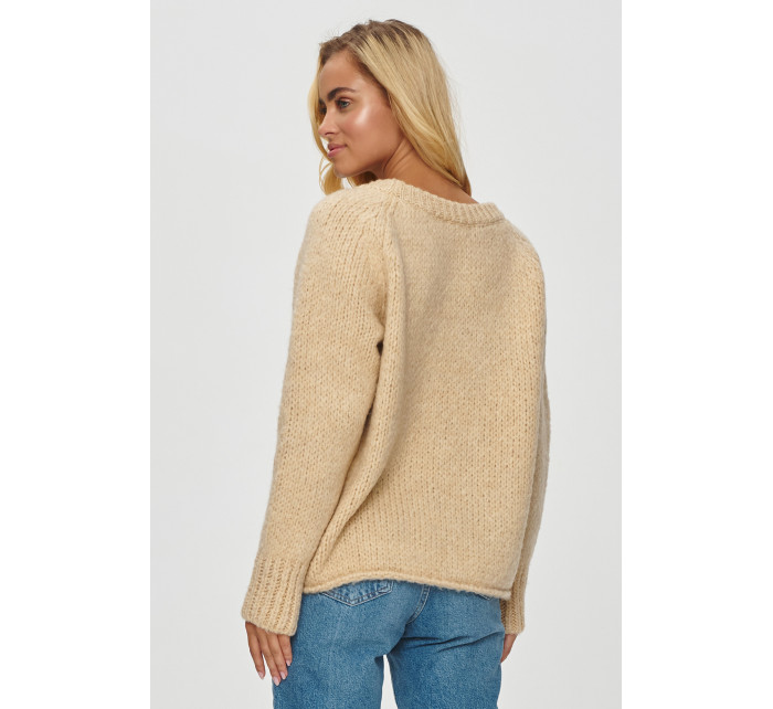 Sweater model 20679526 Sand - Makadamia