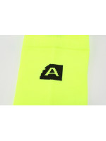 Unisex ponožky s antibakteriální úpravou ALPINE PRO COLO neon safety yellow