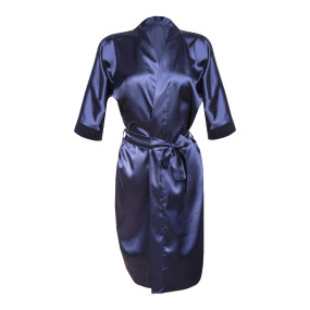 Dámský župan DKaren Housecoat 100 Navy Blue