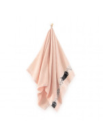 Zwoltex Kids Towel Cats Powder Pink