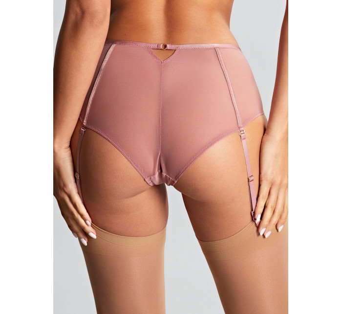 Panache Rosa Suspender Brief rose gold 10794