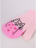 Yoclub Gloves RED-0117G-A21A-003 Pink