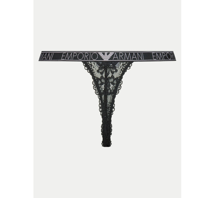 Dámské tanga  00020 černé  model 20257759 - Emporio Armani