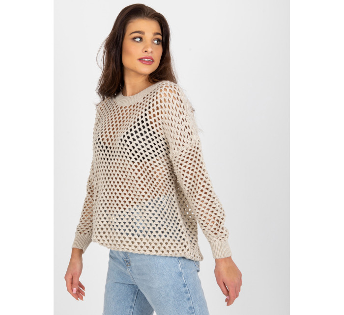 Sweter BA SW 9006.38P beżowy
