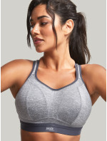 Sportovní podprsenka 7341B  Non Wired Bra charcoal marl šedá - Panache