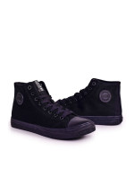 Men's Classic High Sneakers BIG STAR Black