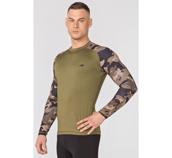 Tričko Rough Radical Furious Army Ls Khaki/Camo