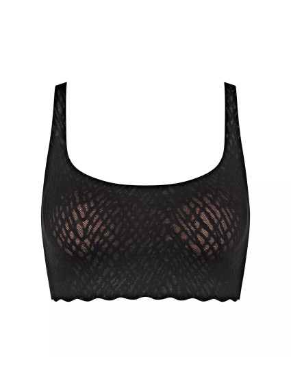 Dámská podprsenka ZERO Feel Bliss Top - BLACK - černá 0004 - SLOGGI