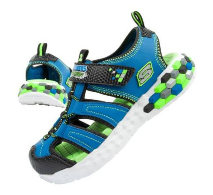 Sandály Skechers Jr 402213L/BBLM