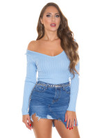 Sexy VNeck model 19620372 Sweater - Style fashion