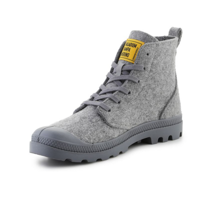 Boty Palladium Pampa Hi Merino 74377-027-M Grey