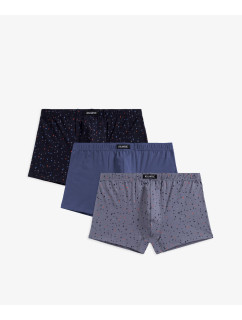 Pánské boxerky ATLANTIC 3Pack - vícebarevné