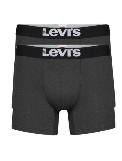 Pánské boxerky 2Pack 37149-0404 Grey - Levi's