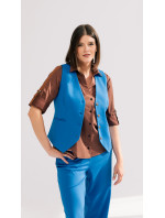 Benedict Harper Vest Ana Cobalt