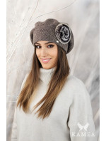 Beret model 19142727 Brown - Kamea