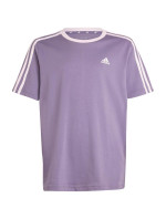 Essentials 3Stripes Cotton Loose Fit Boyfriend Tee Jr model 19668898 Tričko s proužky - ADIDAS