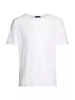 Pánská trička s výstřihem CREW NECK SLUB TEE UM0UM03226YBR - Tommy Hilfiger