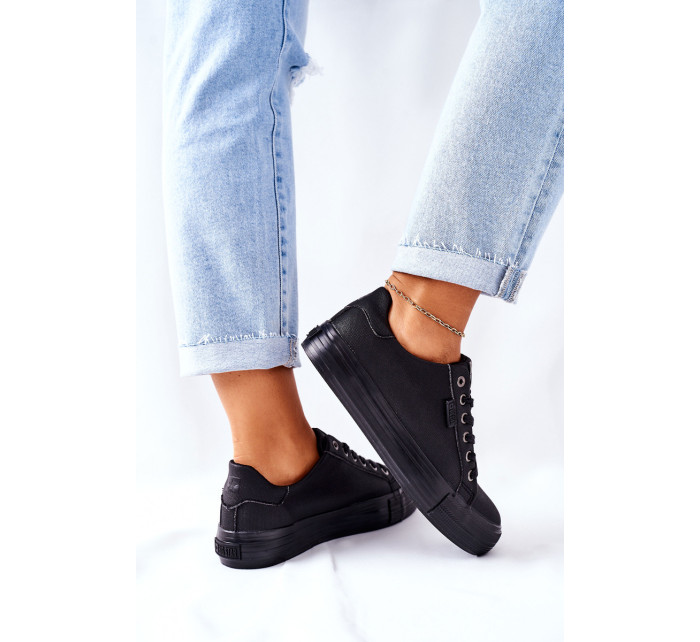 Women's Sneakers On A Platform BIG STAR II274345 Black