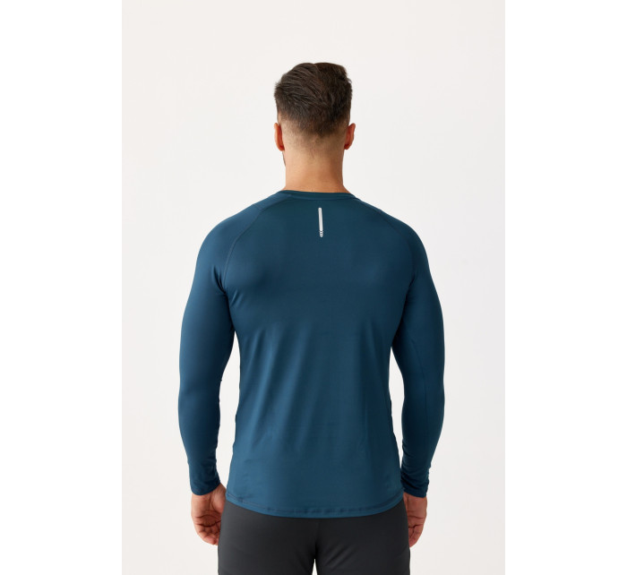 Rough Radical Tričko Vital Zip Ls Green/Blue