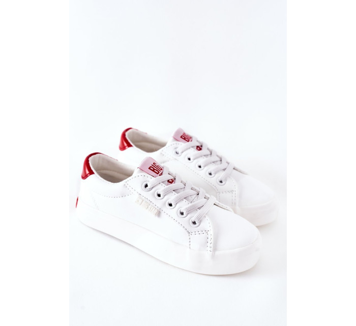 Children's Leather Sneakers BIG STAR DD374134 White