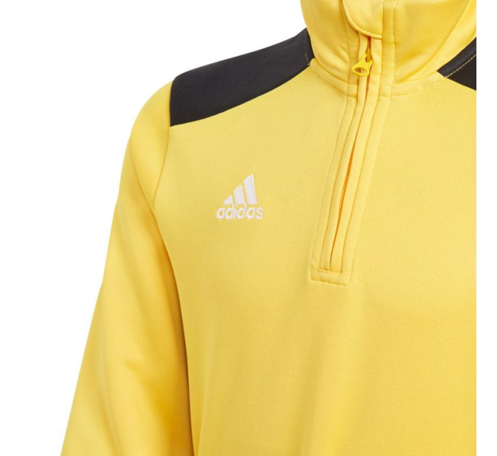 Dětská tréninková mikina REGISTA 18 TRAINING BLOUSE yellow JR DJ1841 - Adidas