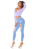 Sexy Highwaist Push Up Skinny Jeans model 19631252 - Style fashion