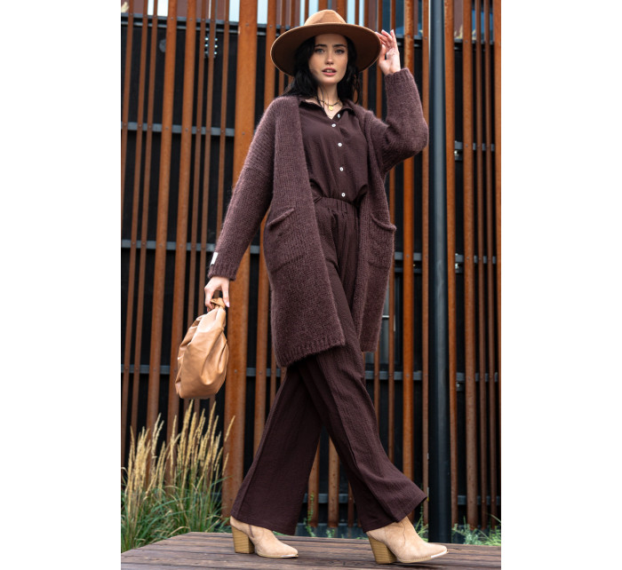 Fobya Cardigan F1734 Choco