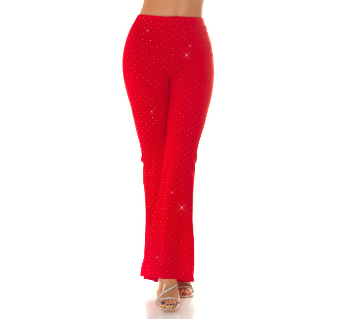 Sexy Koucla flared Highwaist glitter Pants